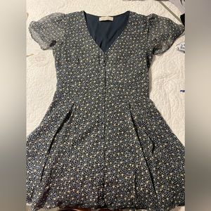 Abercrombie & Finch Dress W Side Pockets Size L